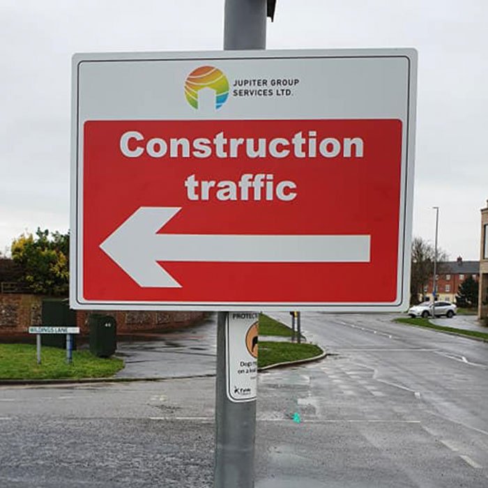 construction signage
